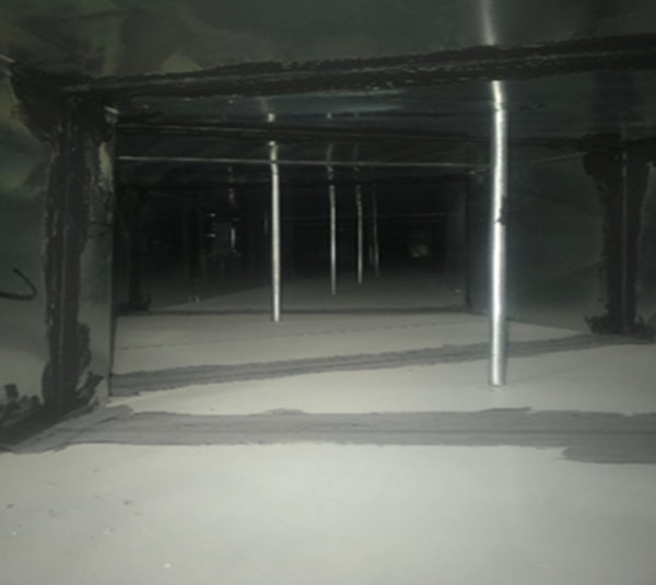 Before air vent cleaning by Clear Air Enviro-Services